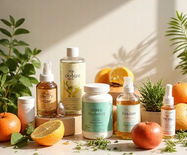 Healthy Lifestyle Essentials including wellness products and natural supplements